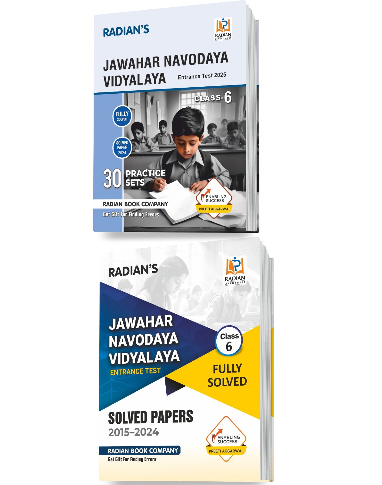 Combo JNV Practice Set & PYP English 2025